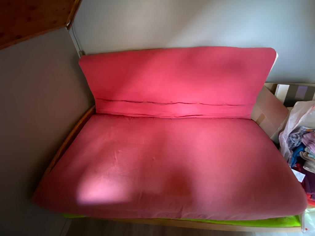 Slaapbank, Huis en Inrichting, Ophalen, Gebruikt, Scandinavisch - Ikea, 150 tot 200 cm