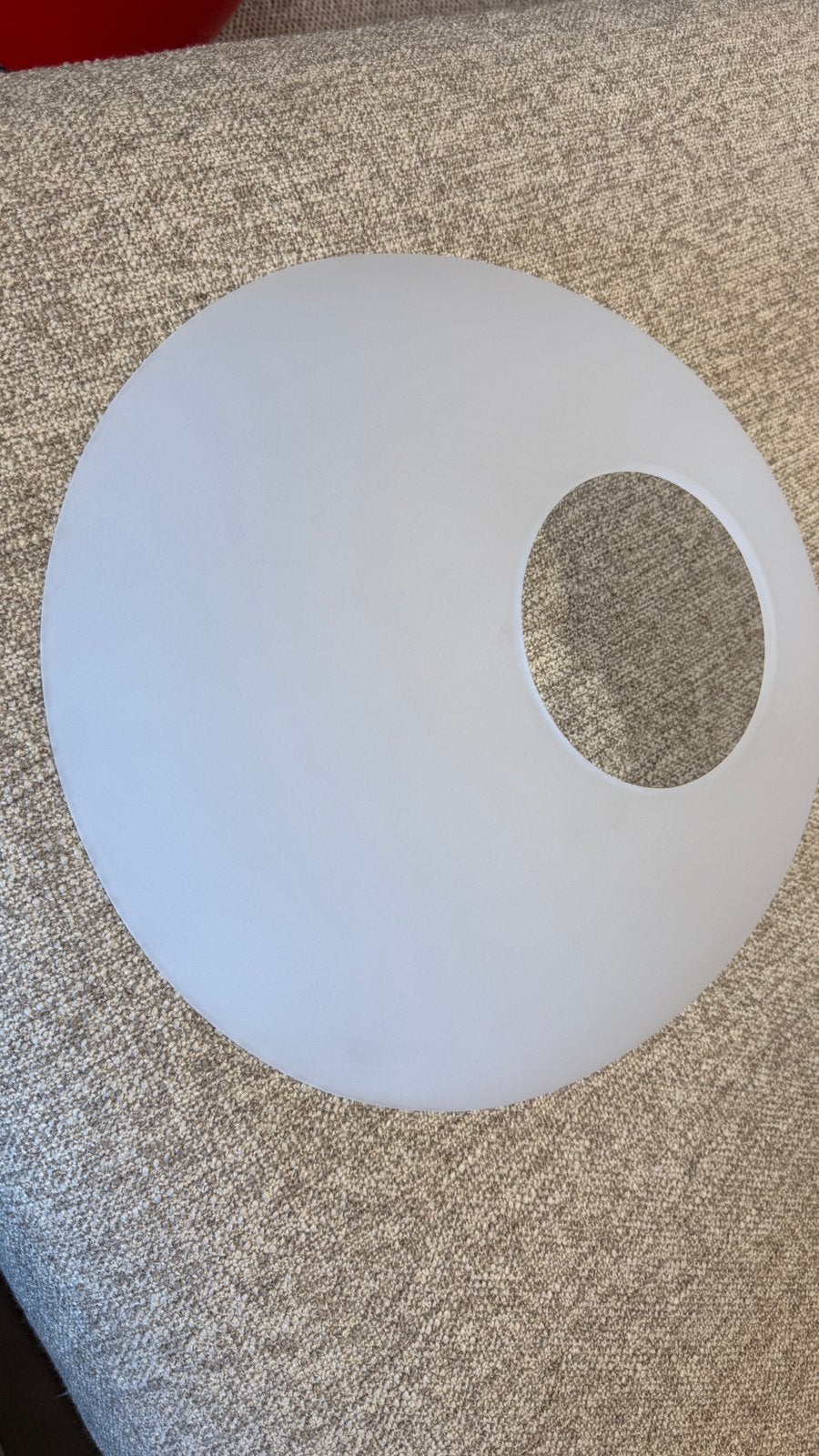 Verre Artemide pour lampe de table Arcadia, Artemide, Enlèvement, Comme neuf, Verre