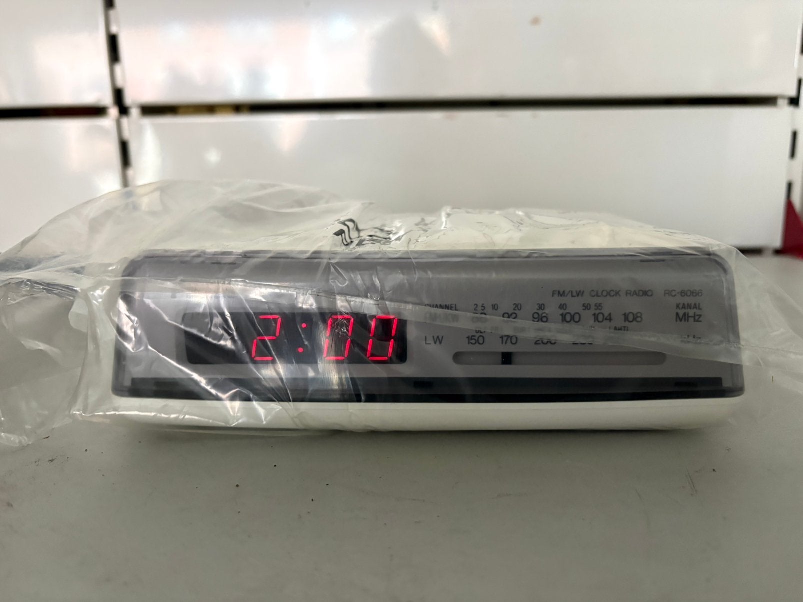 Panasonic RC-6066 Vintage wekkerradio - jaren 80/90 (nieuw), Ophalen of Verzenden, Nieuw