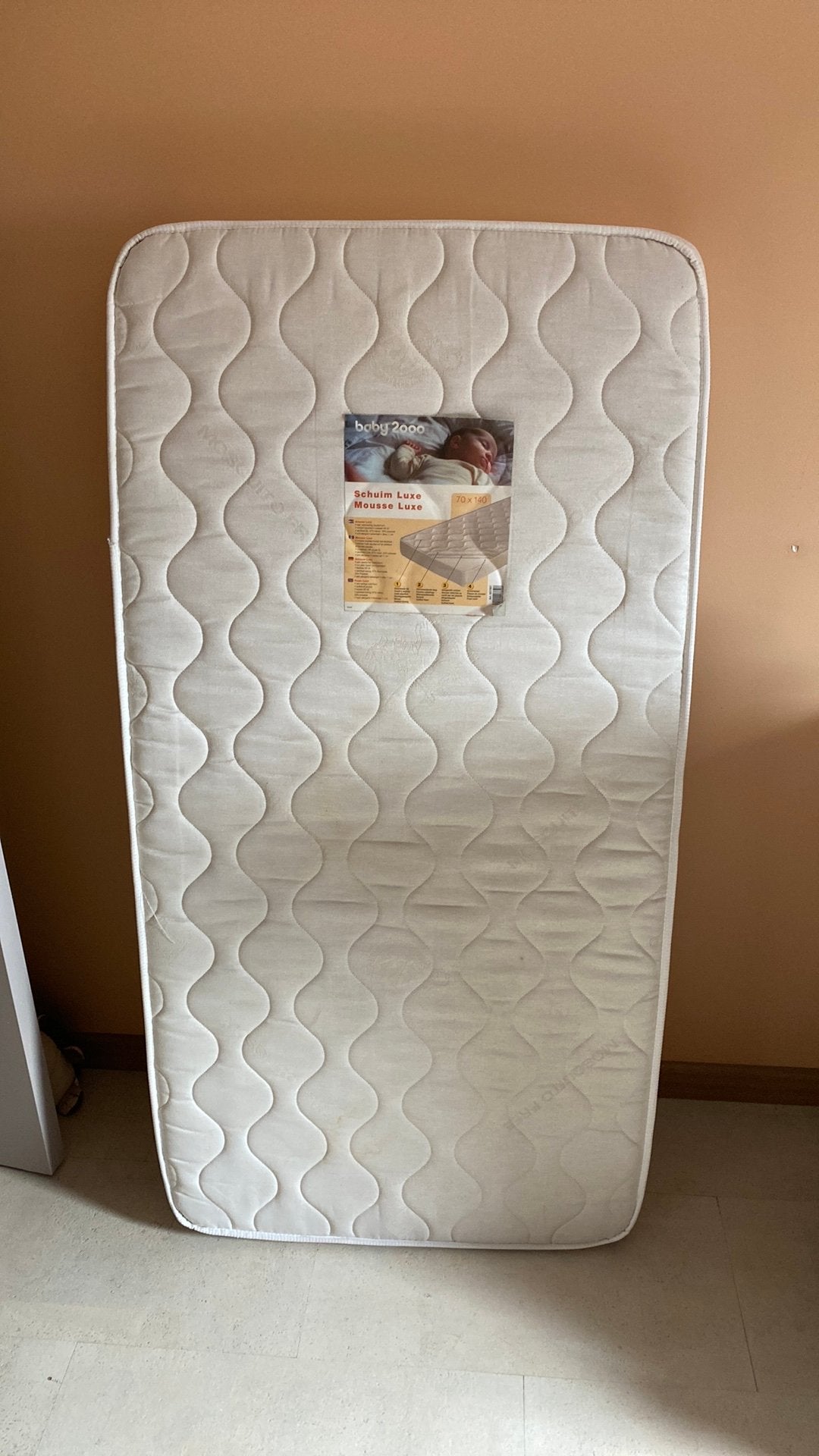 Matras kleuter + lagere, Ophalen, Zo goed als nieuw, Matras