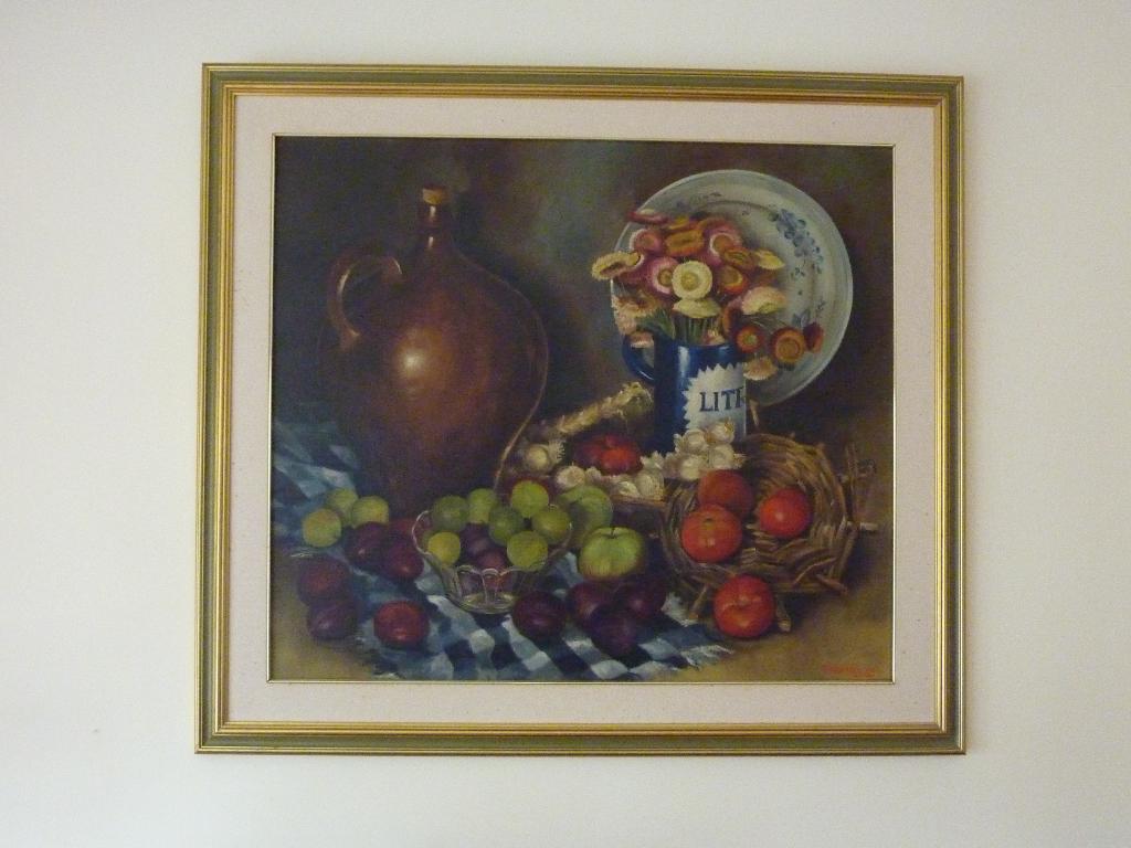 Tableau nature morte, Enlèvement