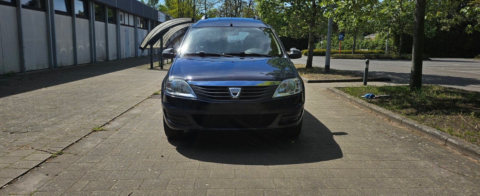 Dacia Logan MCV 1.6 Benzine Bj.2011 Met 99.000 km., Auto's, Dacia, Voorwielaandrijving, Stof, Blauw, 62 kW