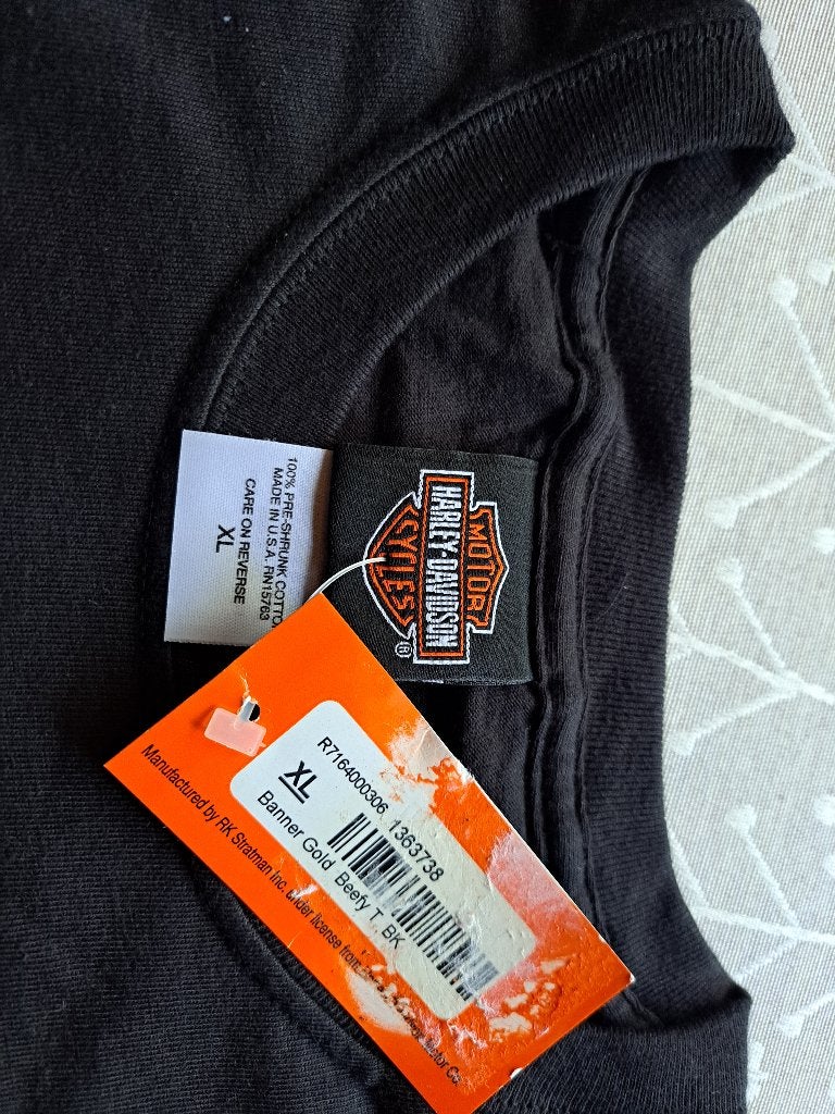 T-shirt original Harley Davidson NEUF avec étiquettes, Motos, Enlèvement ou Envoi, Autres types, Hommes, Harley davidson