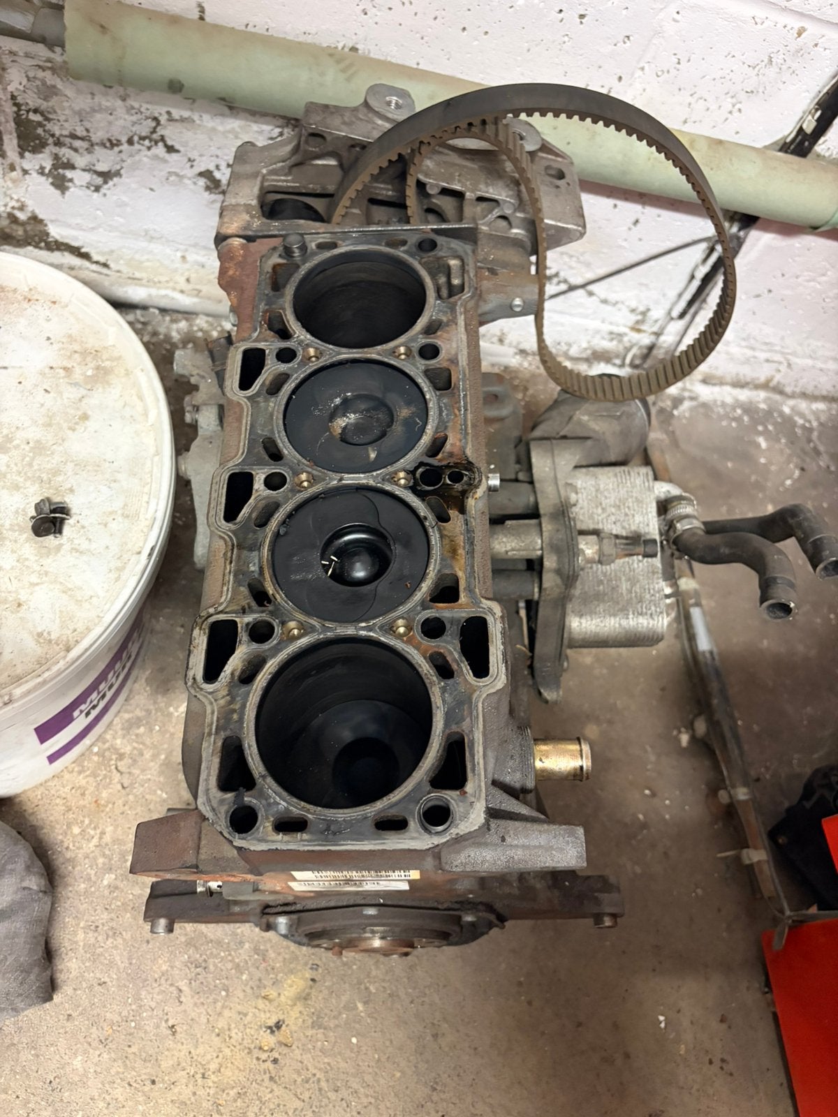 Motorblok 1.9 Jtd 117.000km, Ophalen, Gebruikt, Alfa Romeo