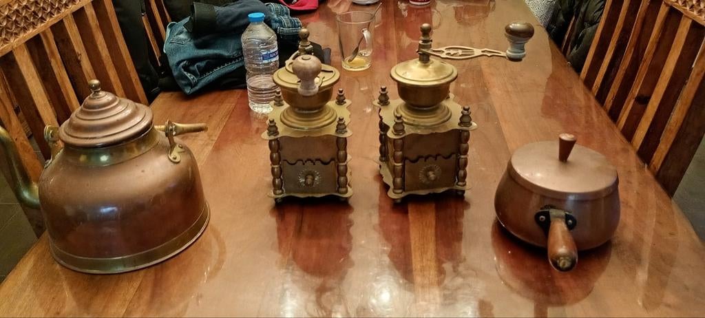 Koffiemolens en theepot en nog iets, Muziek en Instrumenten, Ophalen, Zo goed als nieuw
