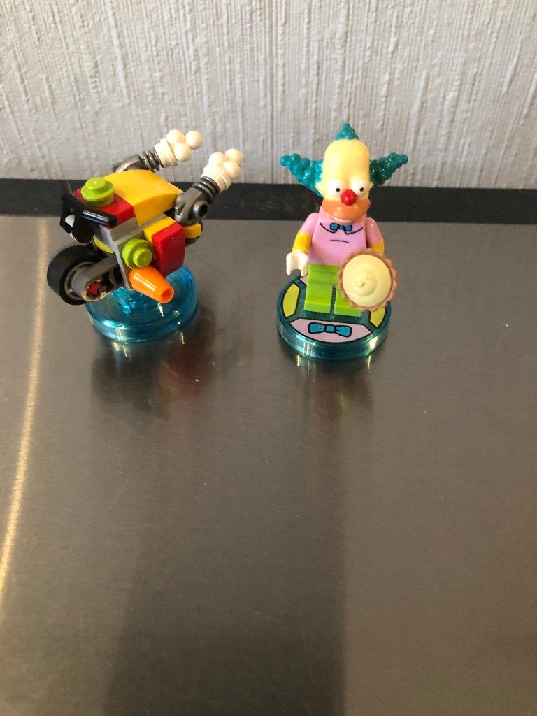 Krusty clown Simpsons LEGO dimensions (wiiU ps3 xbox ps4), Consoles de jeu & Jeux vidéo, Envoi, Comme neuf