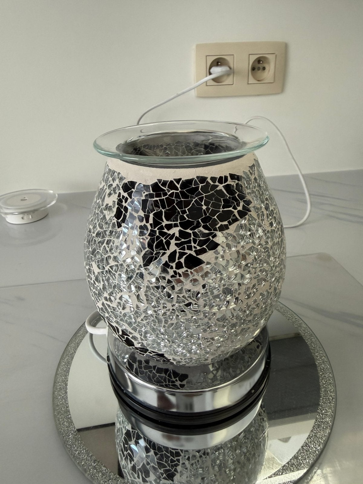 Kaarsenbrander, Ophalen, Zo goed als nieuw, Glas