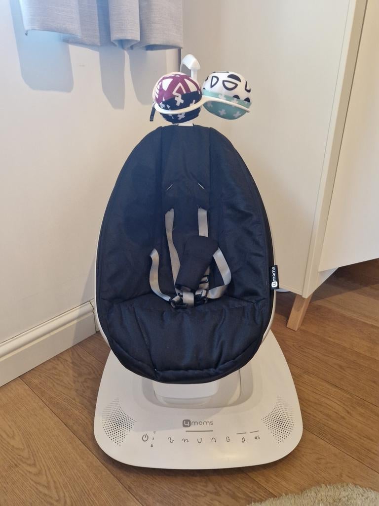 Wipstoel/schommelstoel Mamaroo 5 (4moms), Autres marques, Avec ceinture(s), Comme neuf, Enlèvement