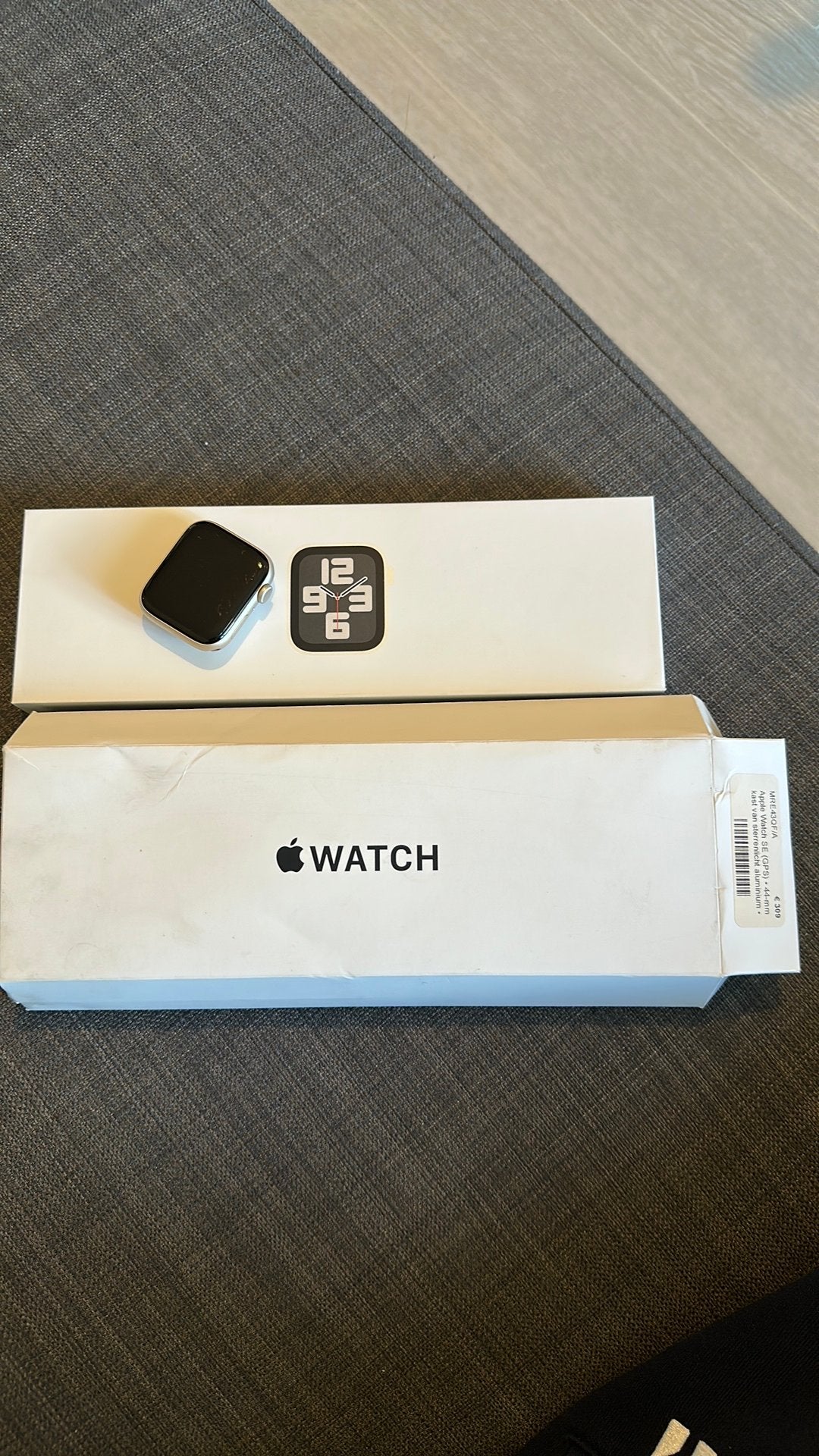 Apple Watch SE (Gen 2), Handtassen en Accessoires, Smartwatches, Zo goed als nieuw, iOS, Zilver, GPS, Ophalen