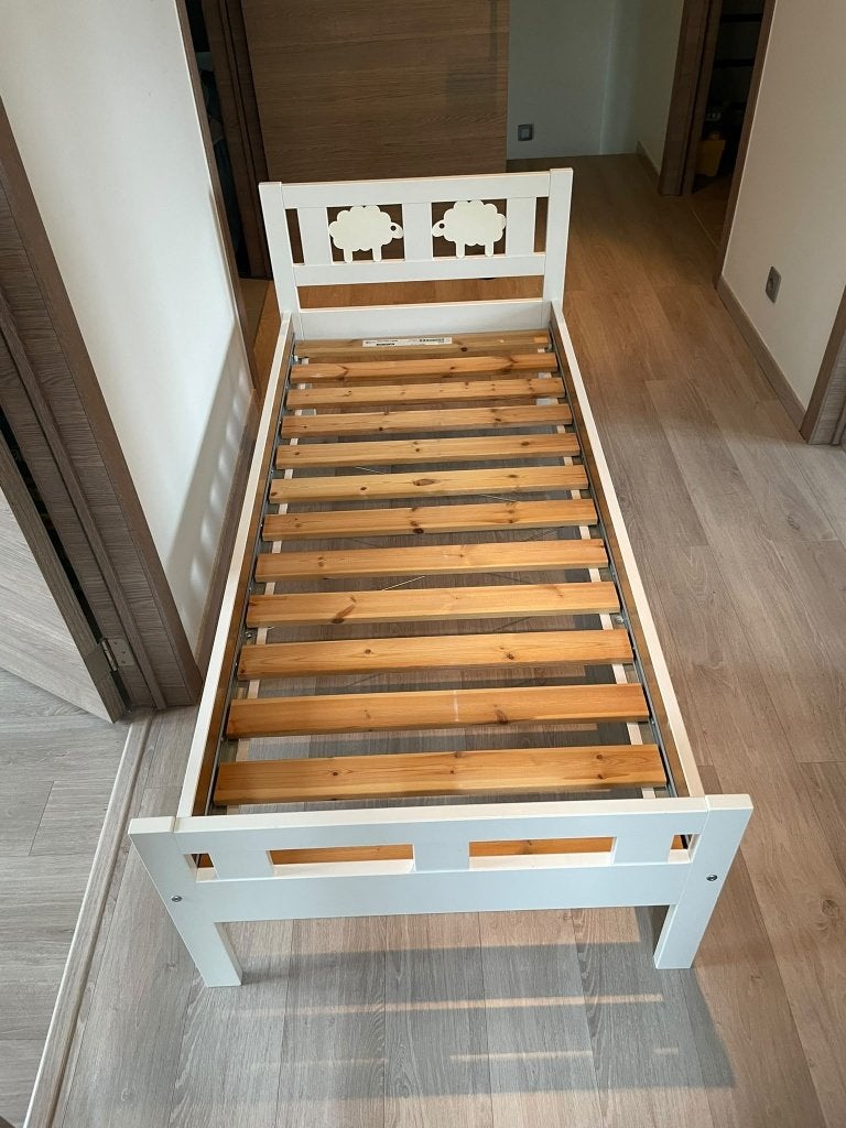 Lit pour tout-petit Ikea 70x160cm, 70 à 85 cm, Sommier à lattes, Enlèvement, Utilisé