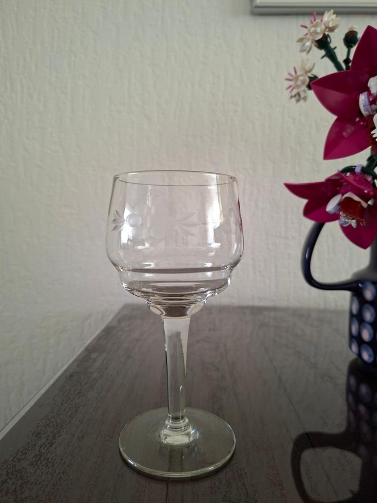 Vintage wijnglazen 12 st., Antiek en Kunst, Ophalen