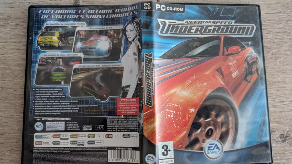 Need for Speed Underground — CD-ROM voor PC — Compleet, Ophalen of Verzenden