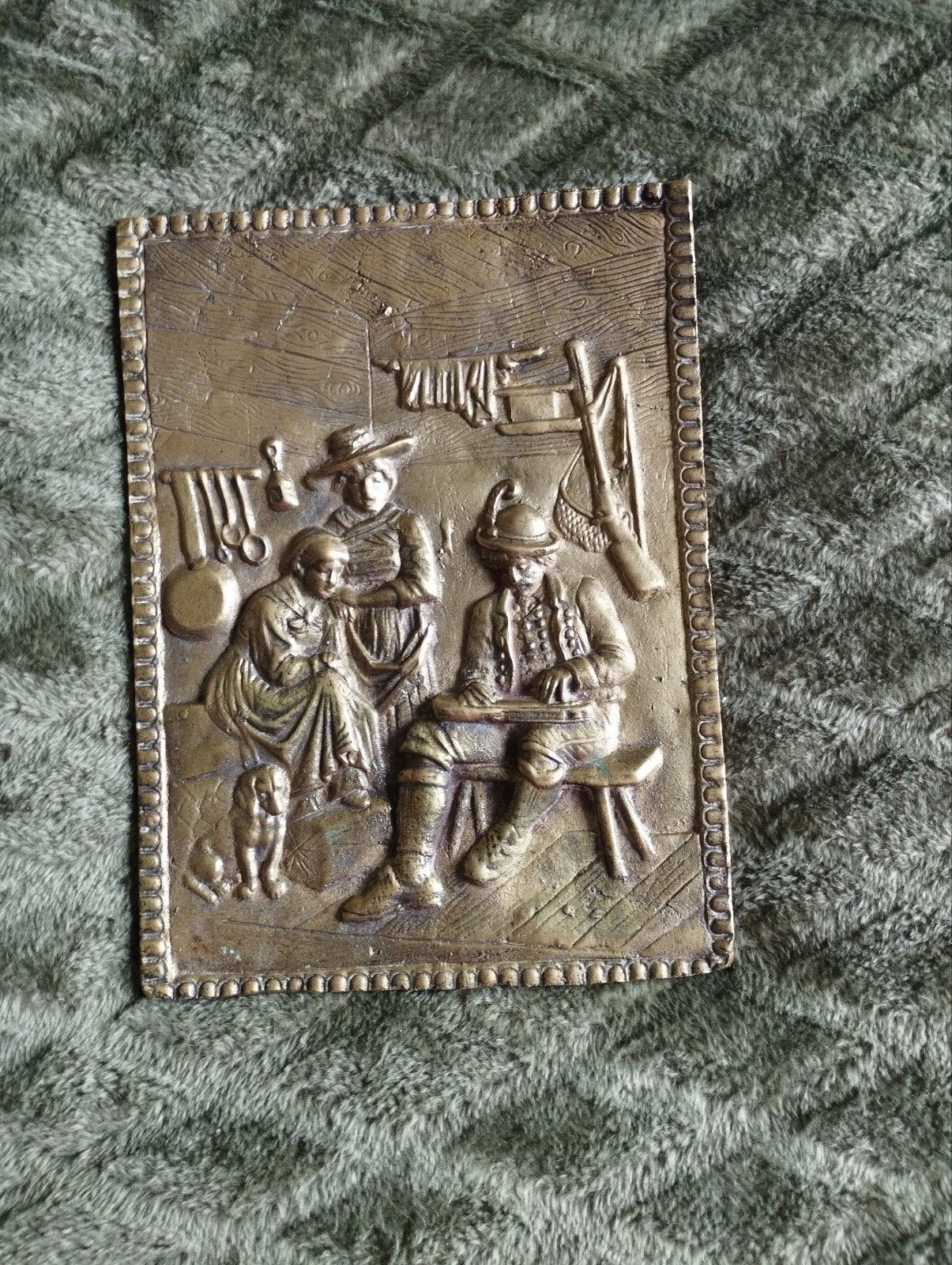 Plaque de cuivre lourde, Antiquités & Art, Antiquités | Bronze & Cuivre, Enlèvement ou Envoi, Cuivre