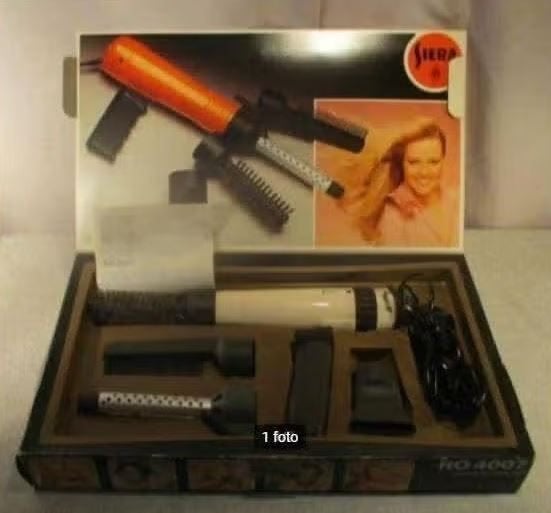 Prima Retro Set met fohn en krultang - Siera, Ophalen of Verzenden, Zo goed als nieuw