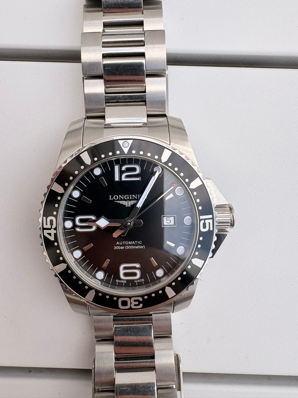 Longines Hydroconquest - Kit complet avec garantie, Enlèvement, Comme neuf, Acier