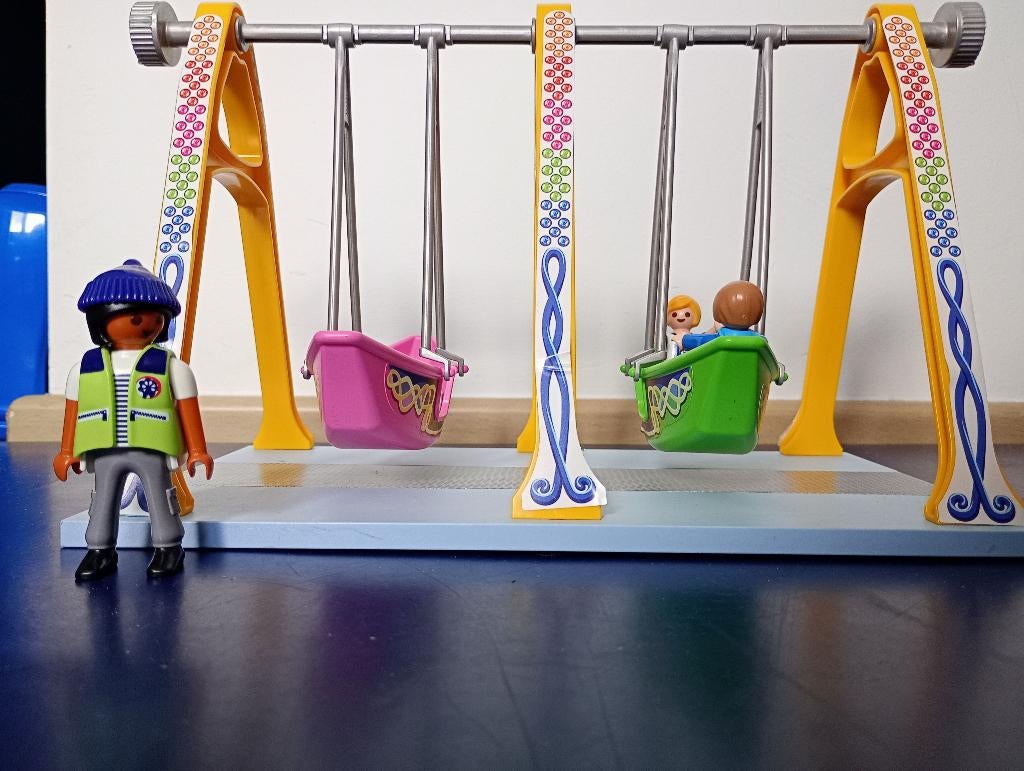 Playmobil Summer Fun Kermis Schommelboot Speelset - 5553, Ophalen of Verzenden, Gebruikt, Complete set