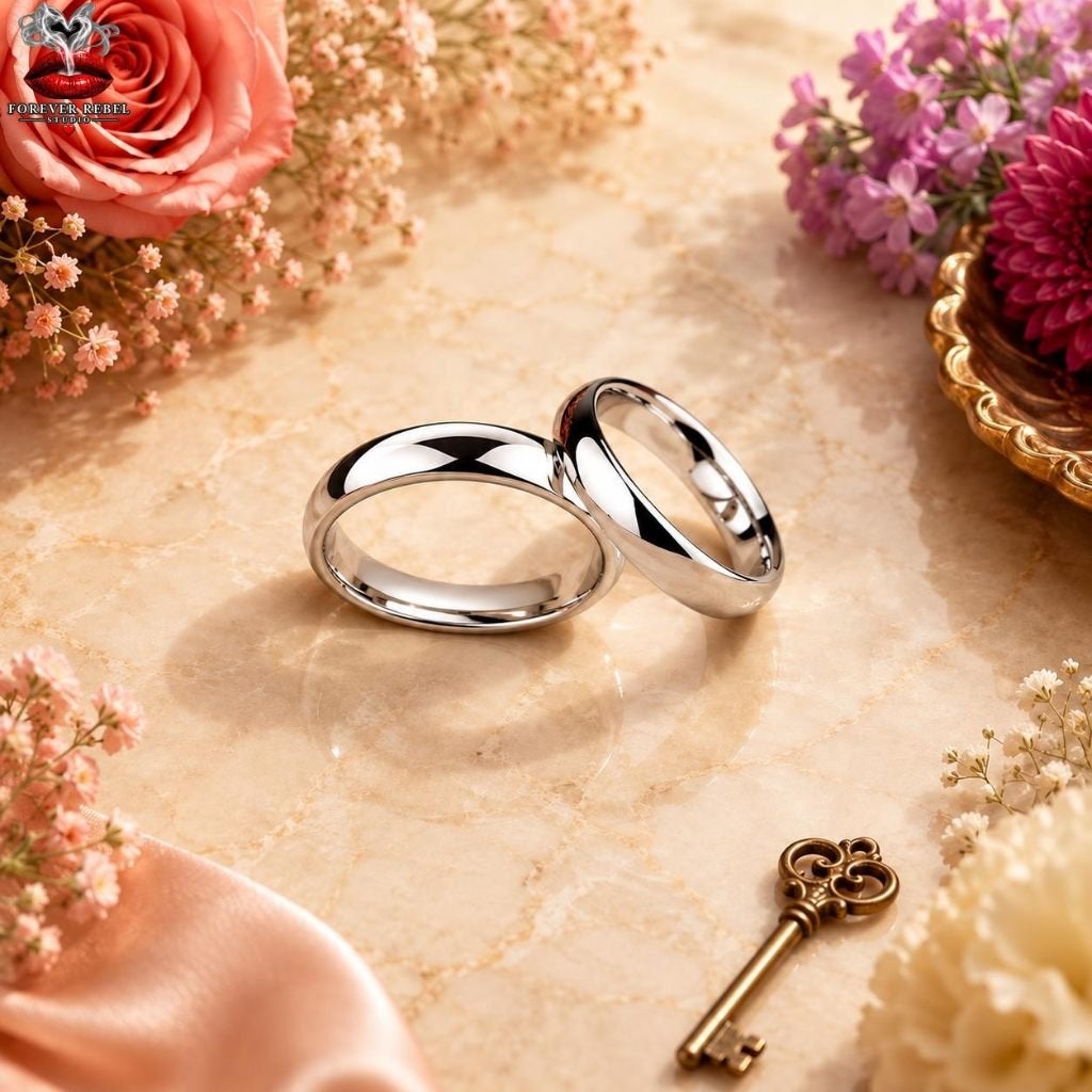 Wolfraam Trouwringen Classic Rebellion Zilver Diverse maten, Overige materialen, Verzenden, Nieuw, Dame of Heer