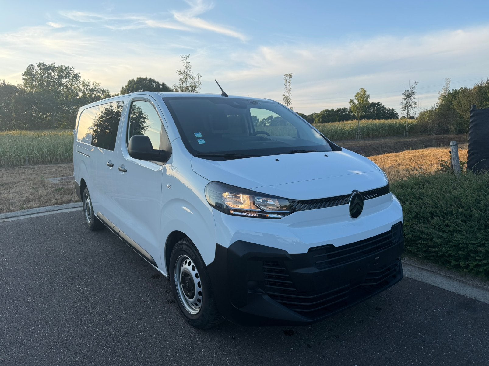 Citroen jumpy 6 plaatsen, Auto's, Stof, Citroën, USB, Wit
