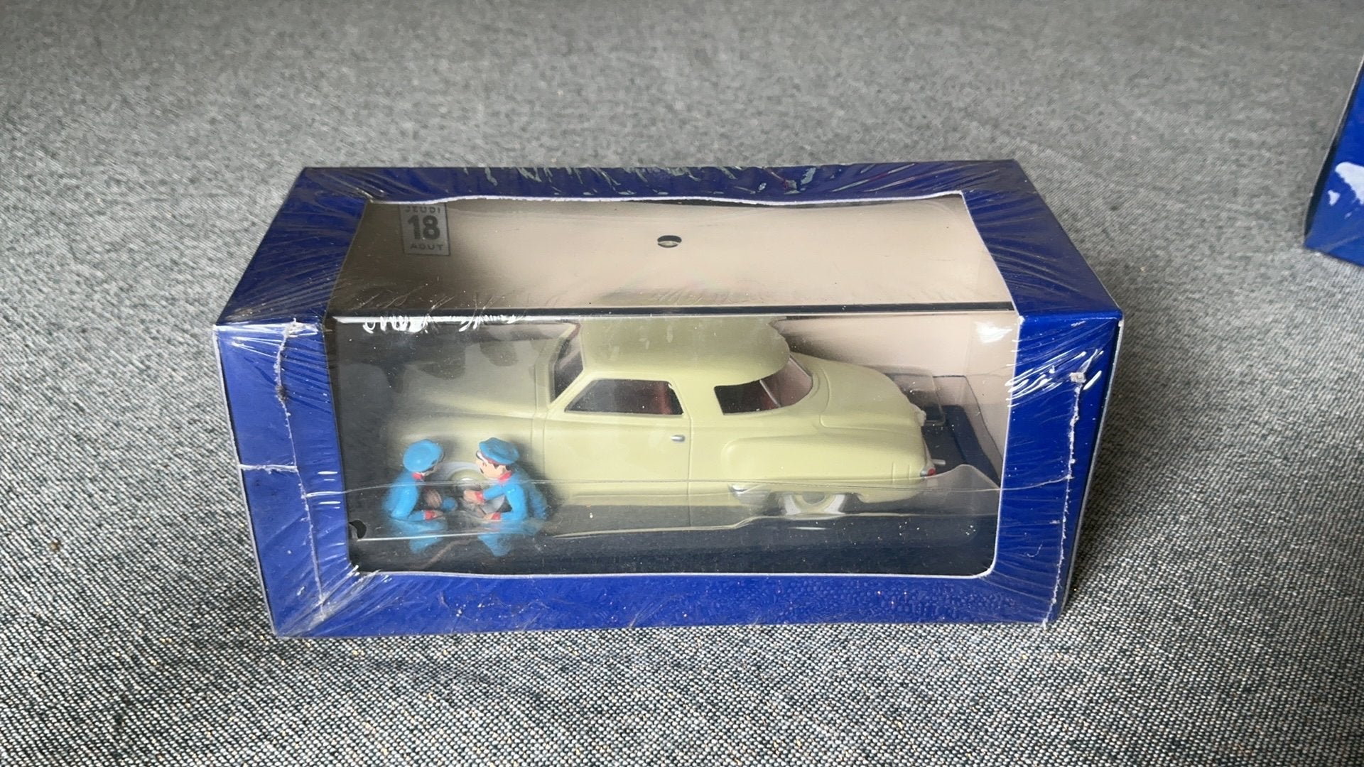 Kuifje modelwagen DeStudebaker, Hobby en Vrije tijd, Ophalen of Verzenden, Zo goed als nieuw