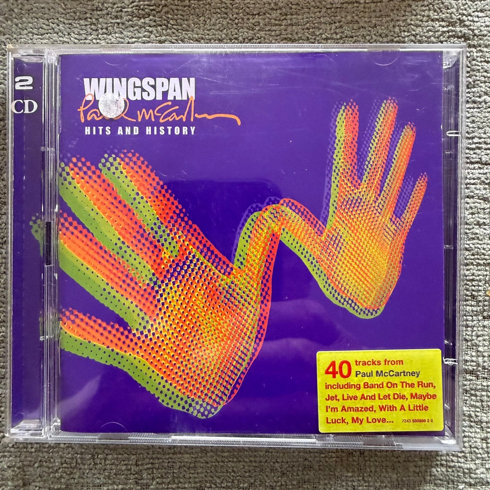 Cd Paul McCartney & Wings, Ophalen of Verzenden, Zo goed als nieuw, Digipak