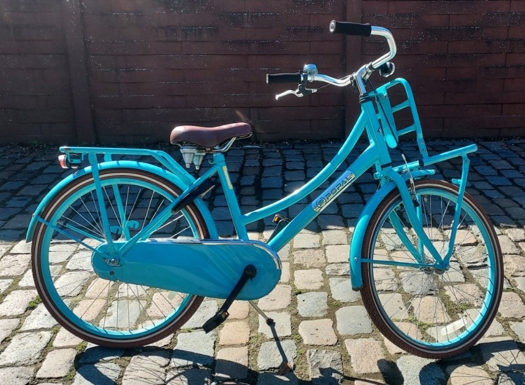 24 inch meisjesfiets, Fietsen en Brommers, Ophalen, Terugtraprem, Popal, Gebruikt