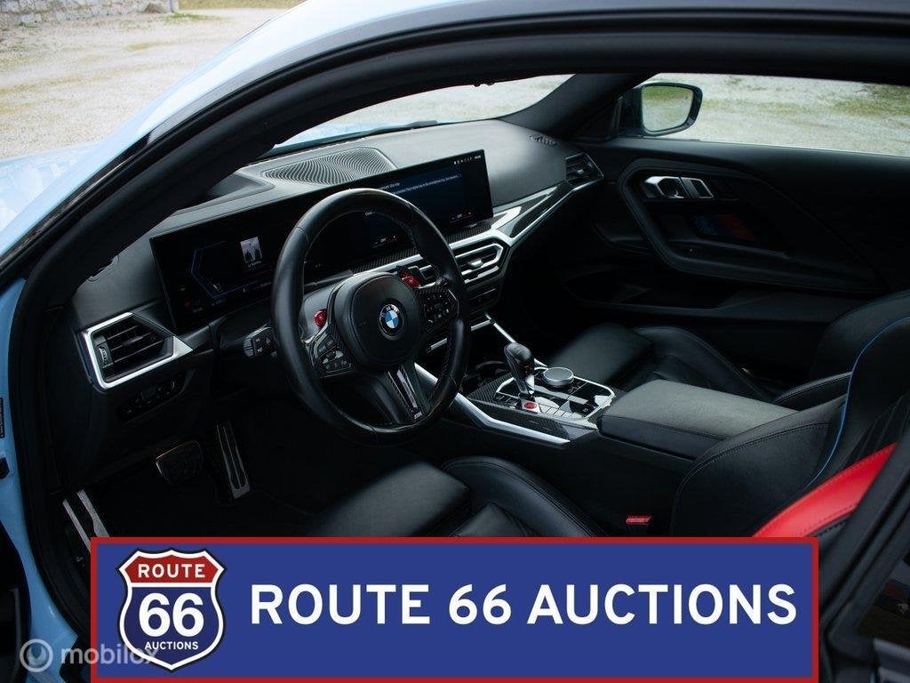BMW M2 | 2023 | Route 66 Auctions, Auto's, BMW, Gebruikt, 2 Reeks, Zwart, Bedrijf