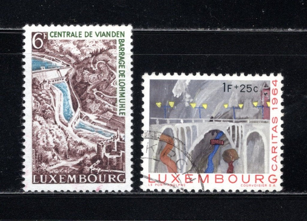 LUXEMBOURG Lot 1964 estampillé, Envoi, Luxembourg