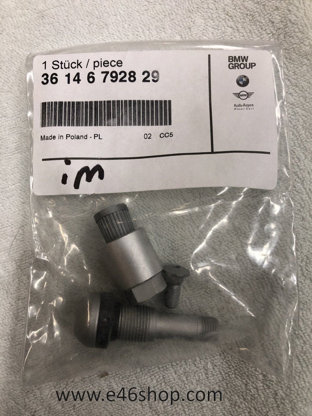 RDC VENTIEL BMW MINI ROLLS ROYCE OE 36146792829, Neuf, -, -, -