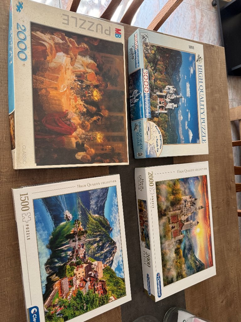 Puzzels, Ophalen, Meer dan 1500 stukjes, Zo goed als nieuw, Legpuzzel