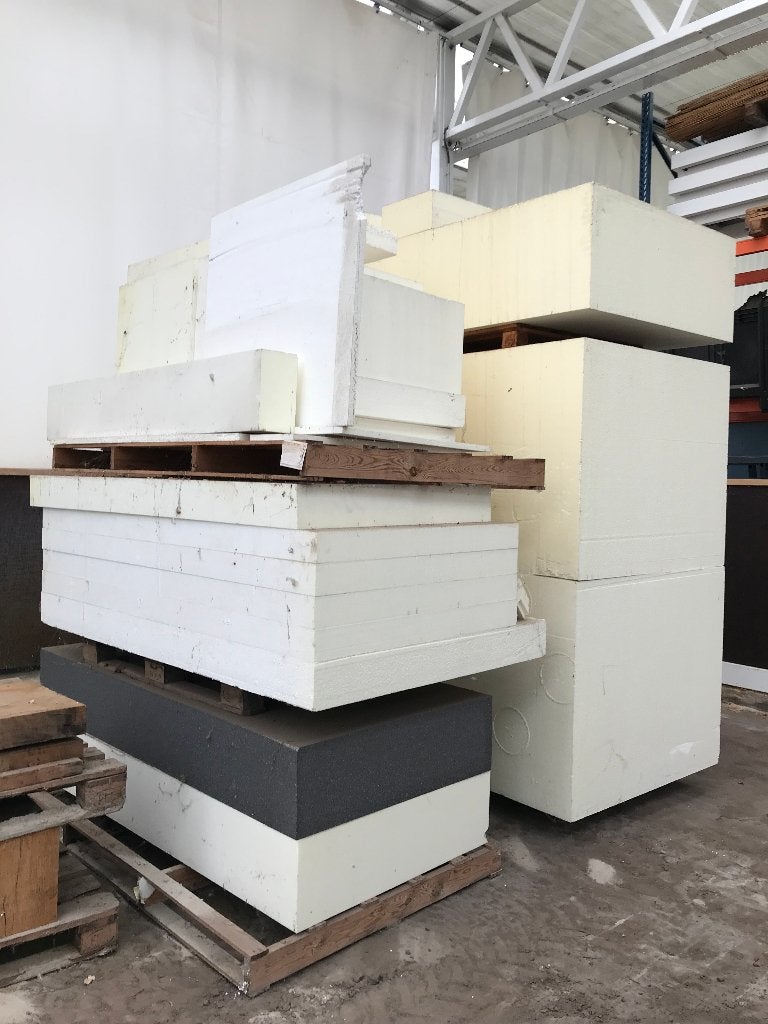 EPS (piepschuim) platen en blokken, Ophalen, Zo goed als nieuw, Piepschuim (Tempex), 15 m² of meer