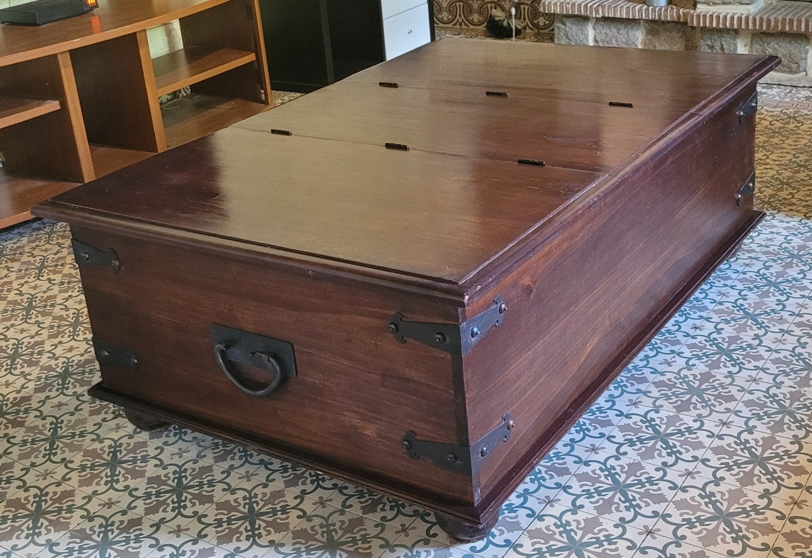 Table en massif, Maison & Meubles, Tables | Tables de salon, Enlèvement, Utilisé