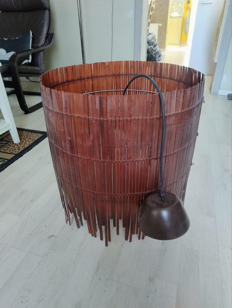 Lamp voor boven eettafel, Enlèvement