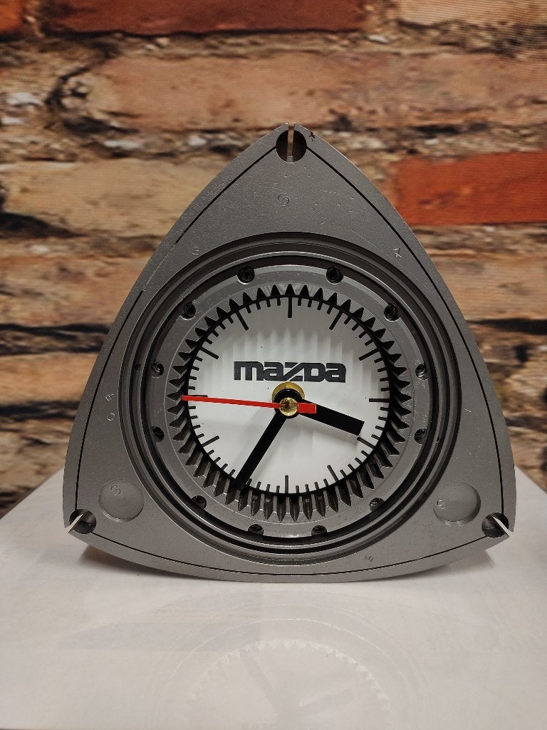 klok wankelmotor rotor rotary engine mancave mazda NSU, Enlèvement ou Envoi, Horloge de table, Fait main, Analogique