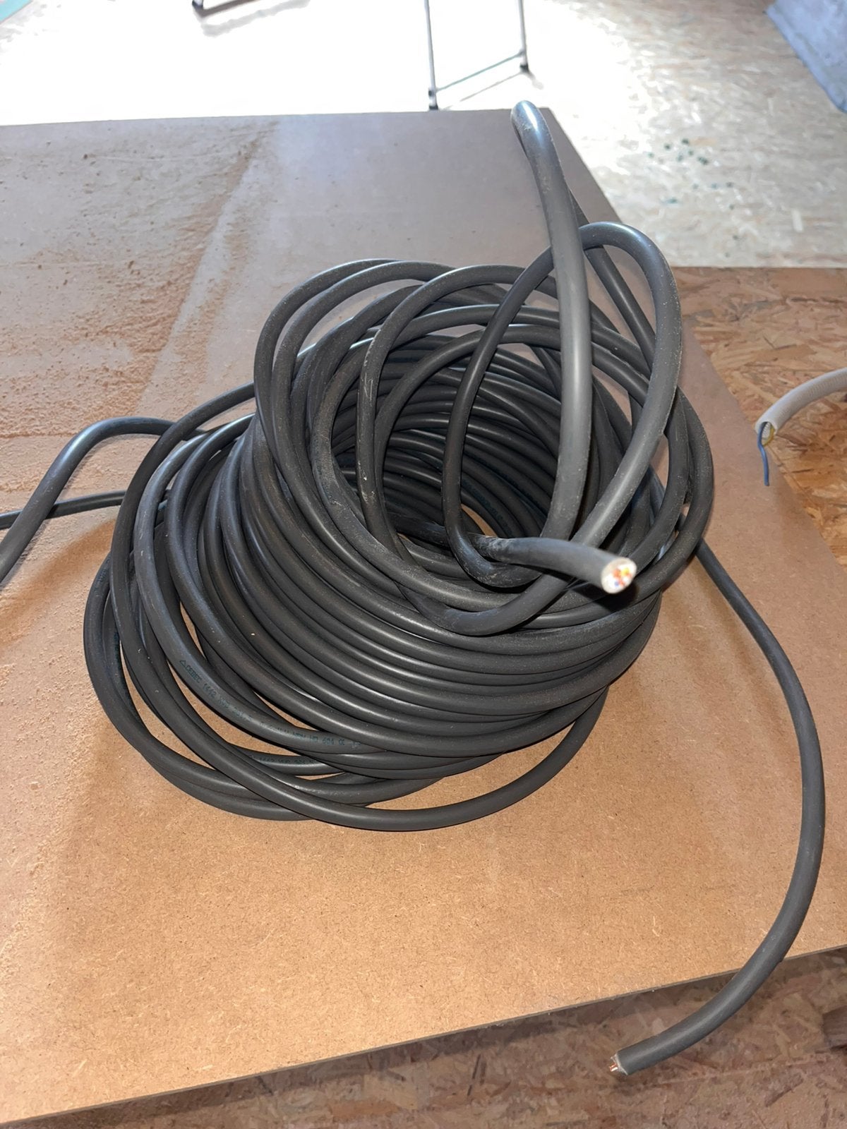 Overschotten electriciteitskabel en isolatie, Enlèvement, Neuf