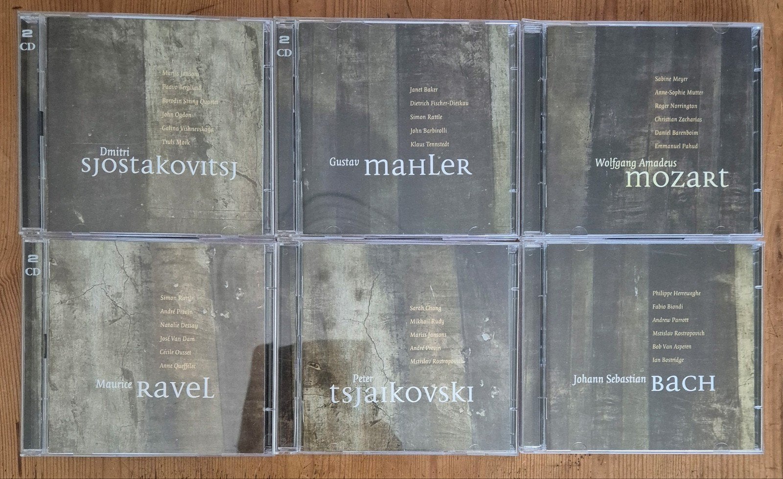 lot 6 x 2cd klassieke componisten, Cd's en Dvd's, Ophalen of Verzenden, Zo goed als nieuw, Album, Overige typen