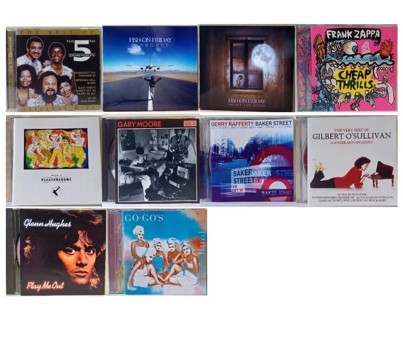 Pop & Rock cd's  'F - G' (zie omschrijving), Cd's en Dvd's, Cd's | Pop, Gebruikt, Verzenden