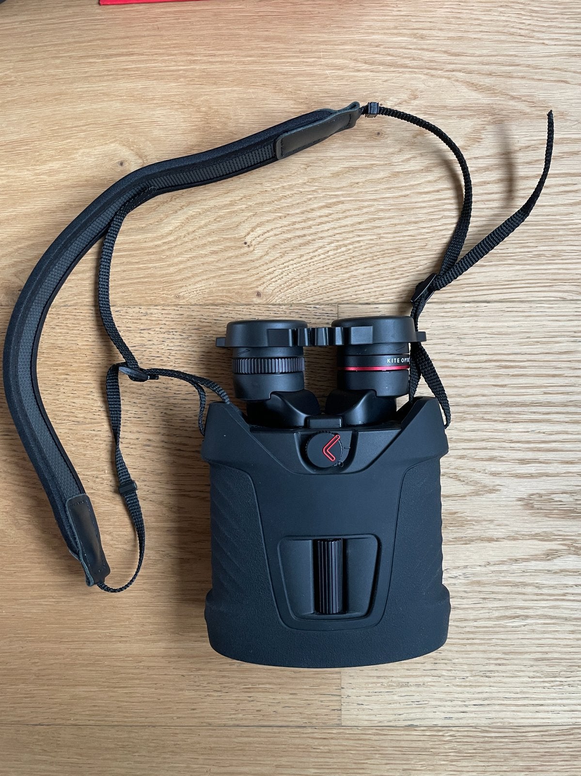 Jumelles Kite - APC 12x42 - stabilisées, TV, Hi-fi & Vidéo, Enlèvement, Comme neuf