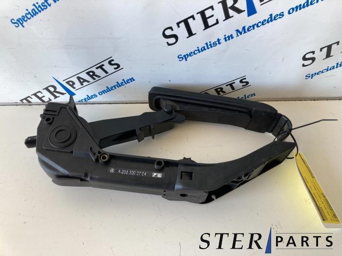 Pédale d'accélérateur d'un Mercedes C-Klasse, 3 mois de garantie, Utilisé, -, -