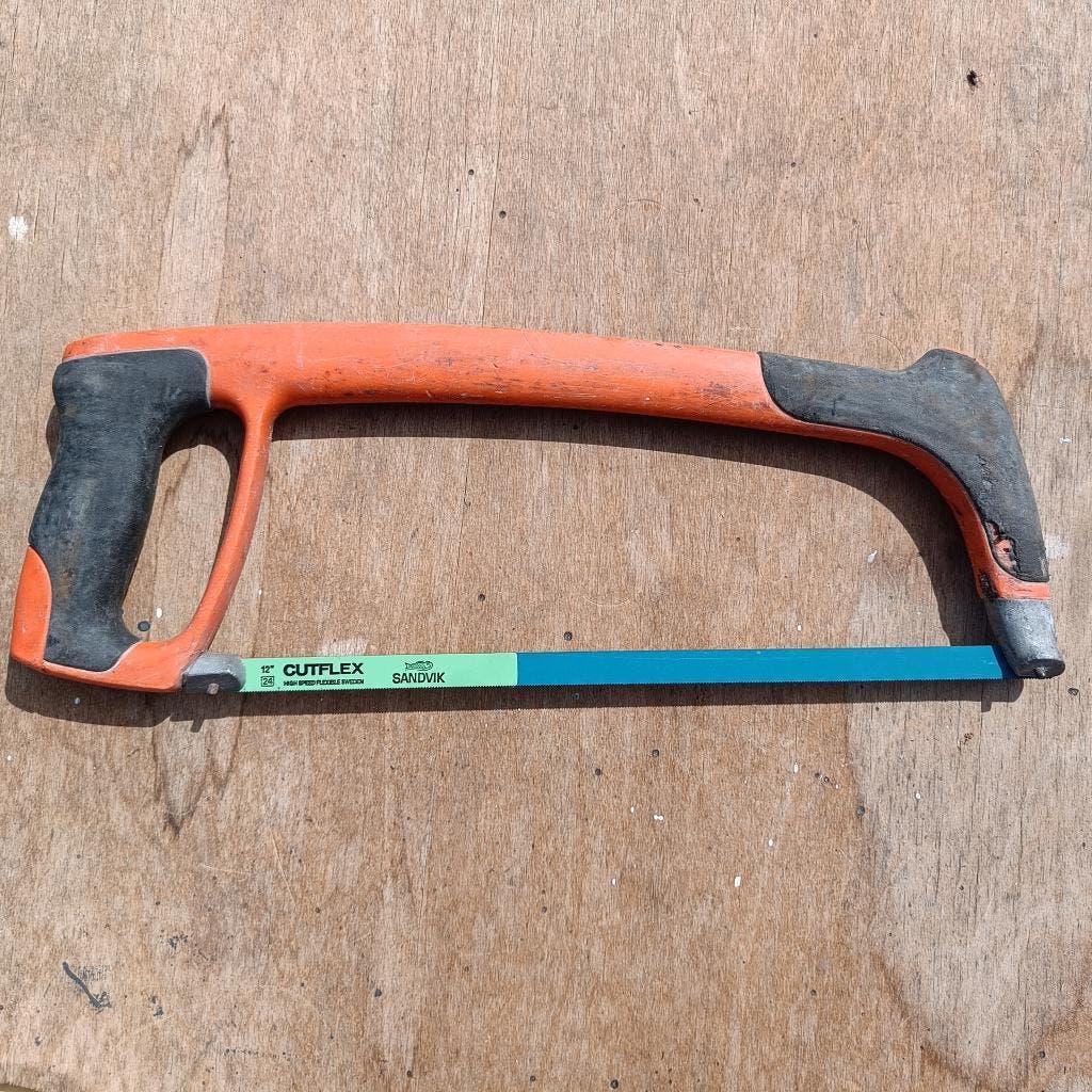 Bahco metaalzaag 319, Enlèvement, Utilisé