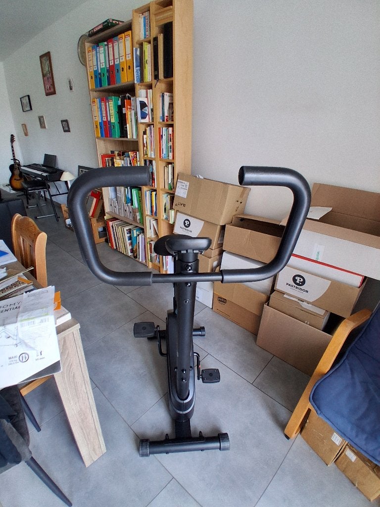 Stationaire fiets, Ophalen, Gebruikt, Armen, Metaal