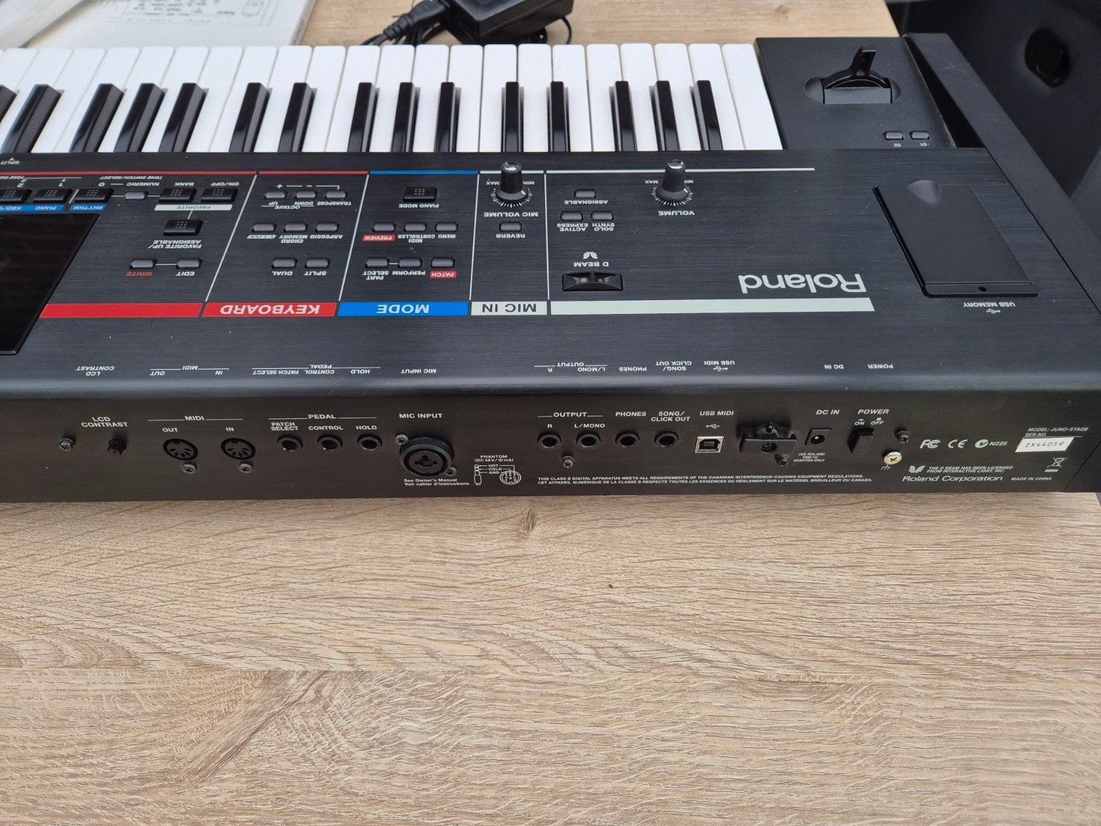 Roland Juno Stage 76keys, Ophalen, Gebruikt, Roland, Aanslaggevoelig