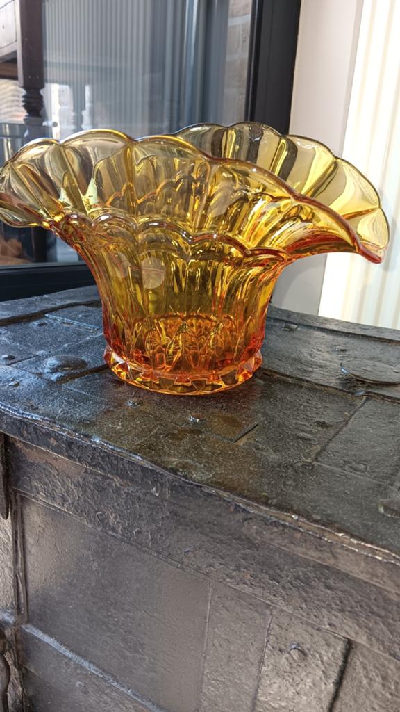 Vintage Amerikaans glas uit 1970, Antiek en Kunst, Ophalen
