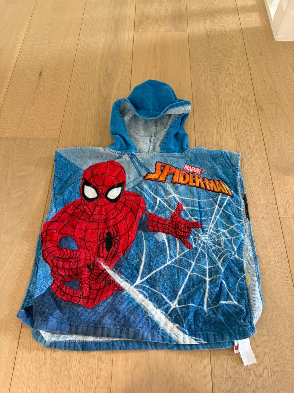 Zwembad poncho Spiderman, Ophalen of Verzenden, Zo goed als nieuw, Jongen of Meisje, Badponcho