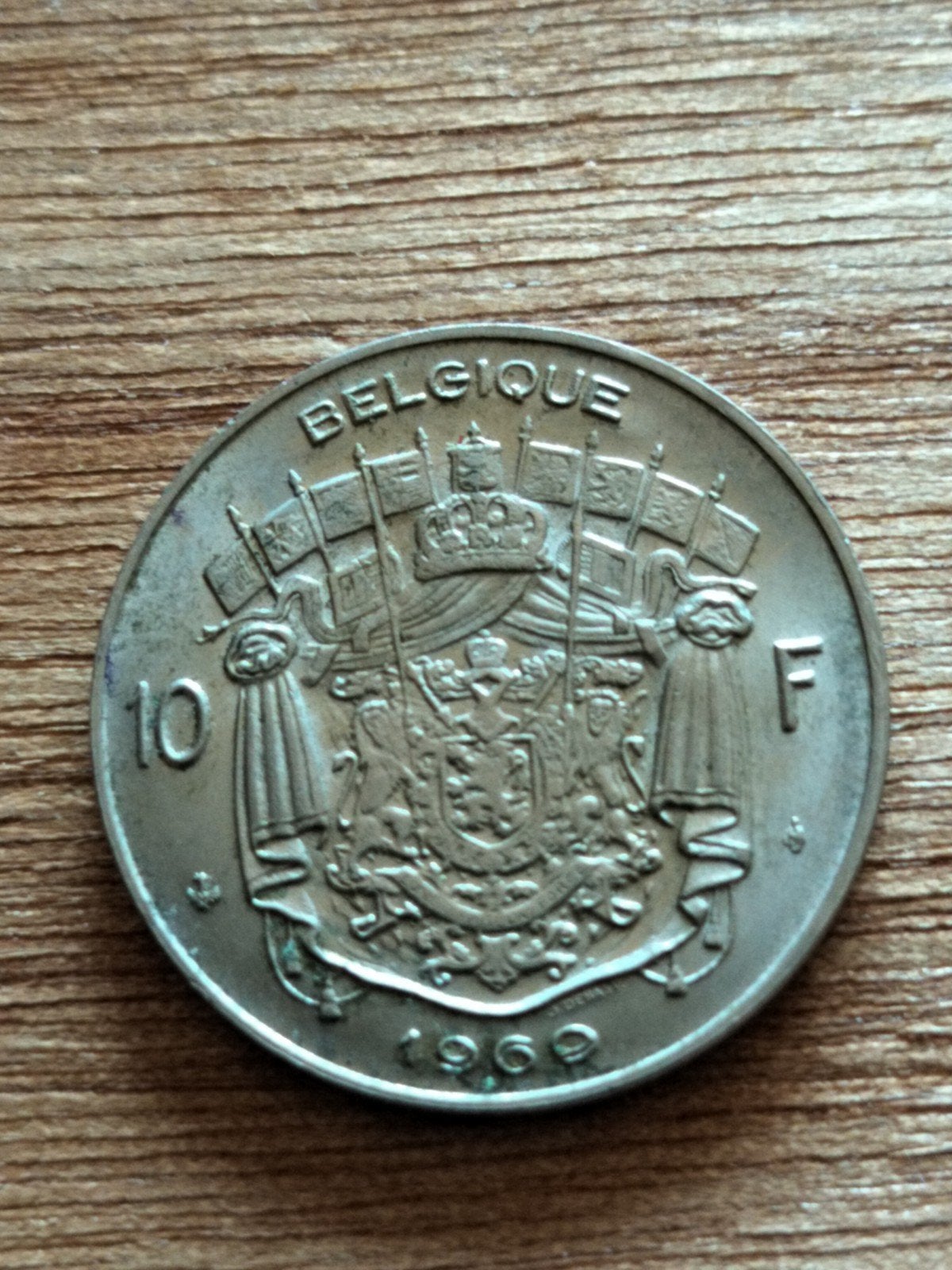 Belgische en Luxemburgse 10 Frank, Postzegels en Munten, Munten | België, Ophalen
