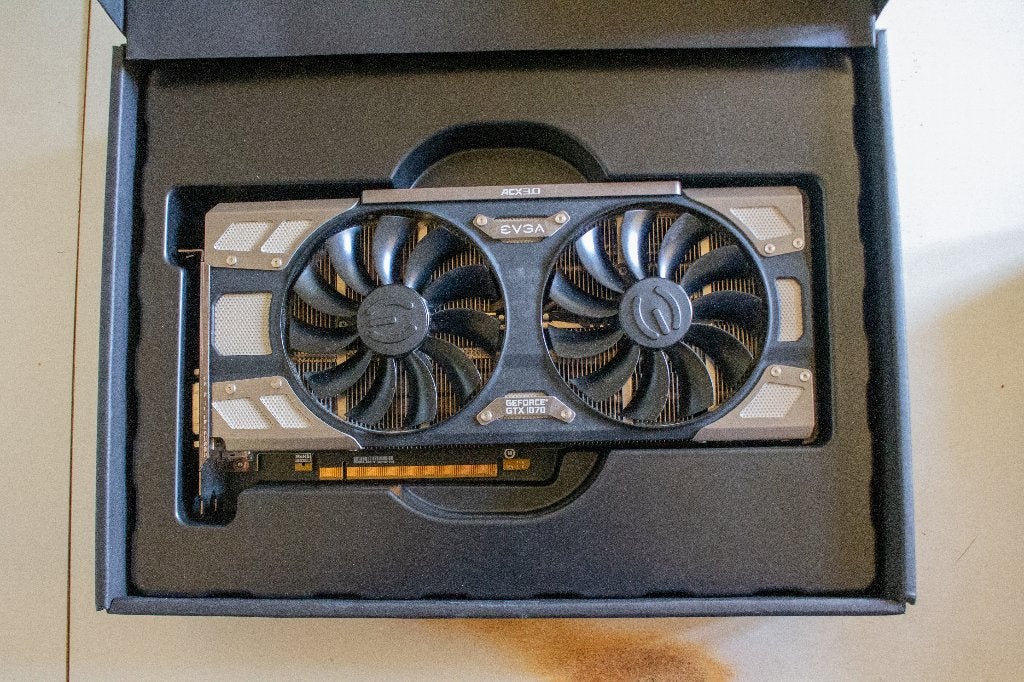 EVGA Geforce GTX 1070 8GB, Informatique & Logiciels, PCI-Express 3, GDDR5, Enlèvement, Utilisé