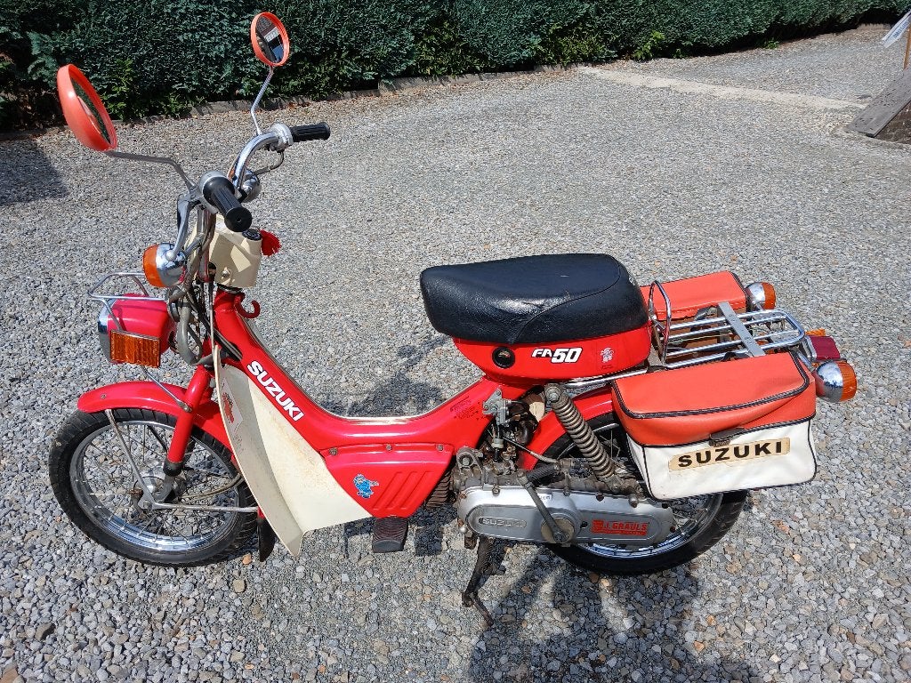 Suzuki -fa 50  1986rij klaar met papieren, Occasion, Jusqu'à 11 kW, Permis Moto A1 minimum, 49 cm³
