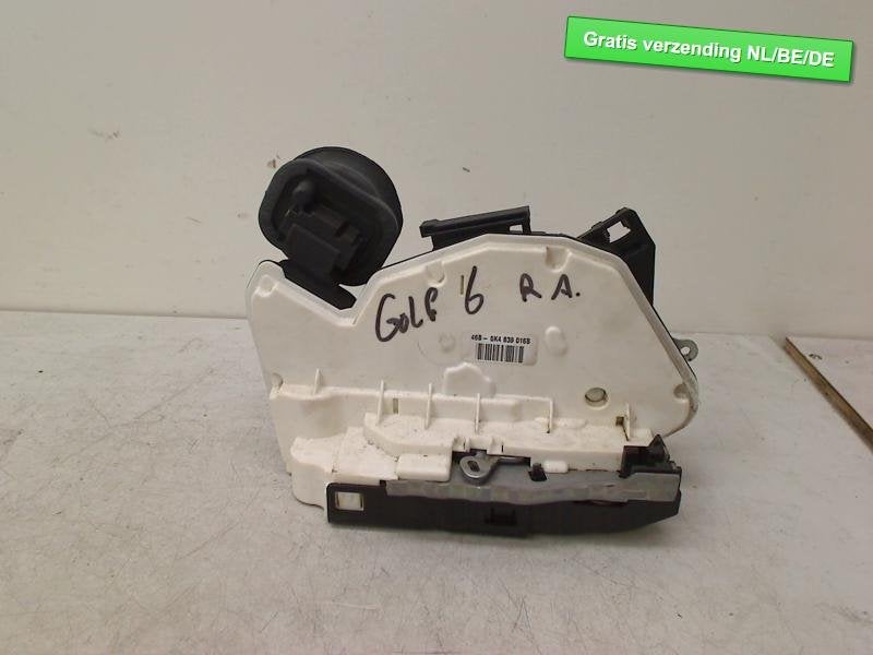 SERRURE DE PORTE ARRIÈRE DROITE Golf VI (5K1) (5K4839016B), Volkswagen, Volkswagen AG, Utilisé, Kundenbetreuung@volkswagen.de