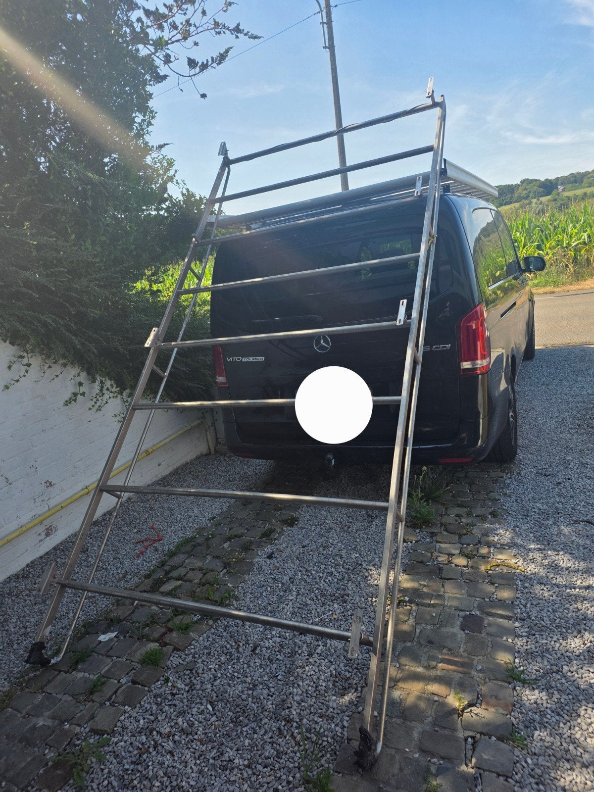 Porte bagages Mercedes