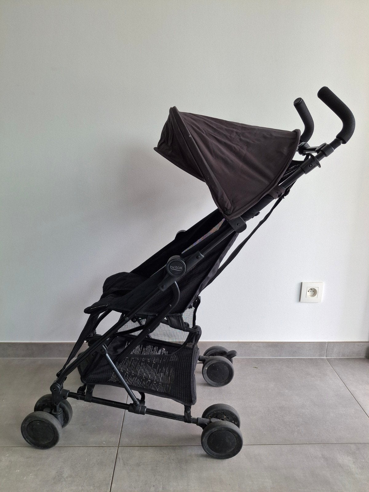 Plooibare buggy britax holiday, Ophalen, Gebruikt, Overige merken, Zonnekap