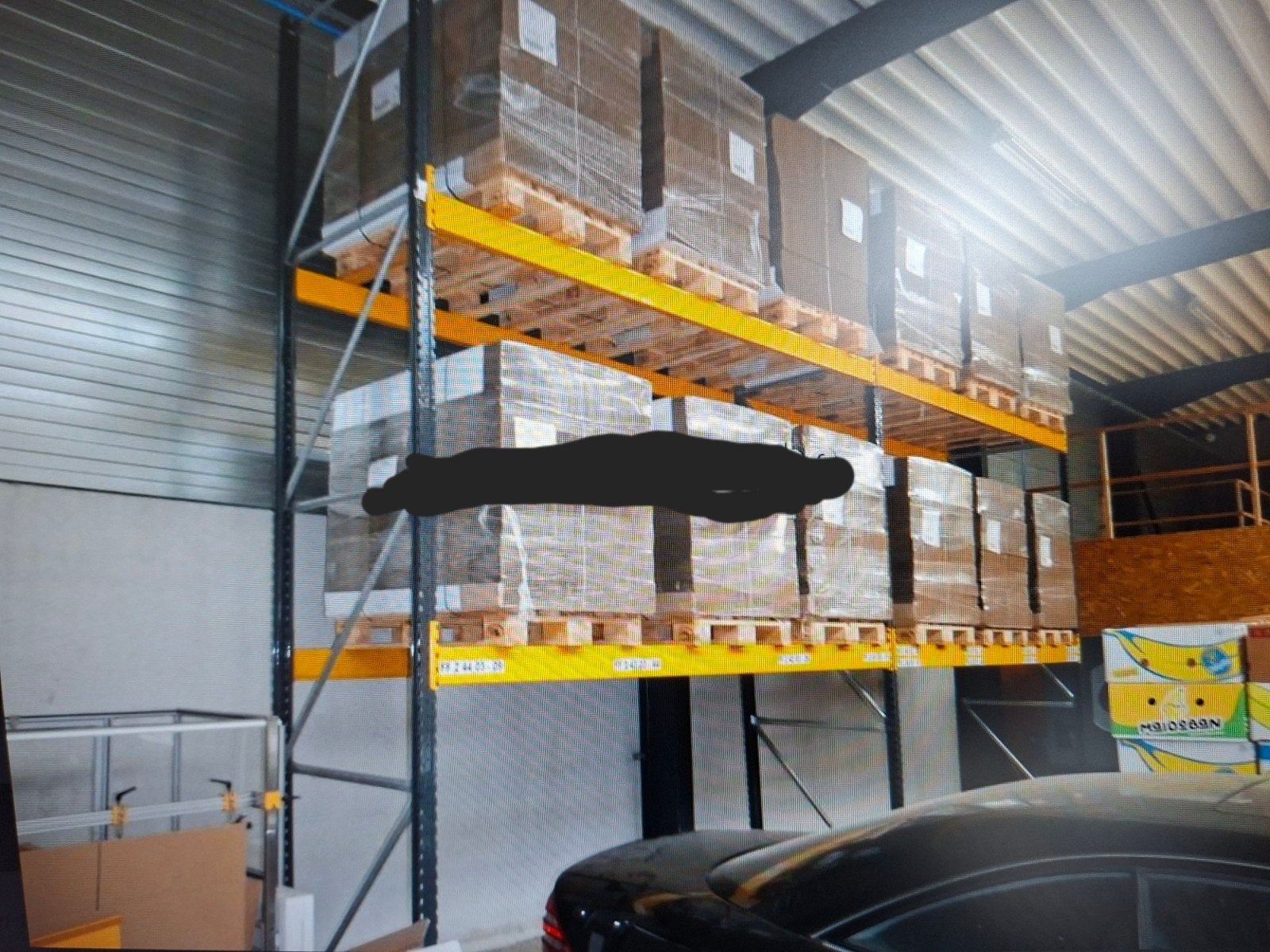 Palletstelling, Ophalen